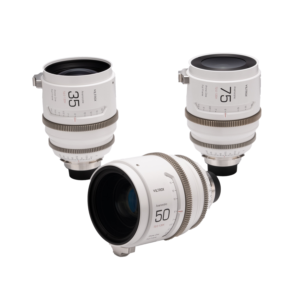 Viltrox Anamorphic Cine-Objektiv Set 35/50/75mm T2.0 1.33x mit PL-Mount