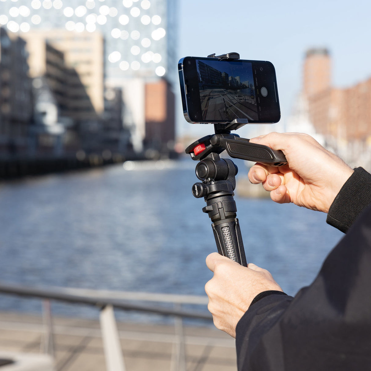 Mini Smartphone Stativ | mit Griff | Creator Grip