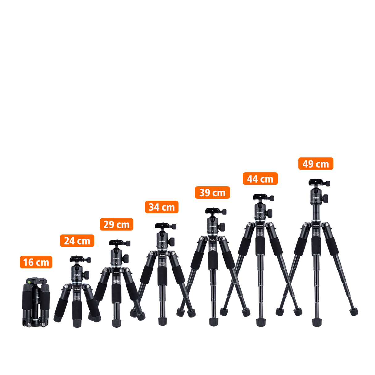 Compact Traveler Mini M-1 Stativ schwarz