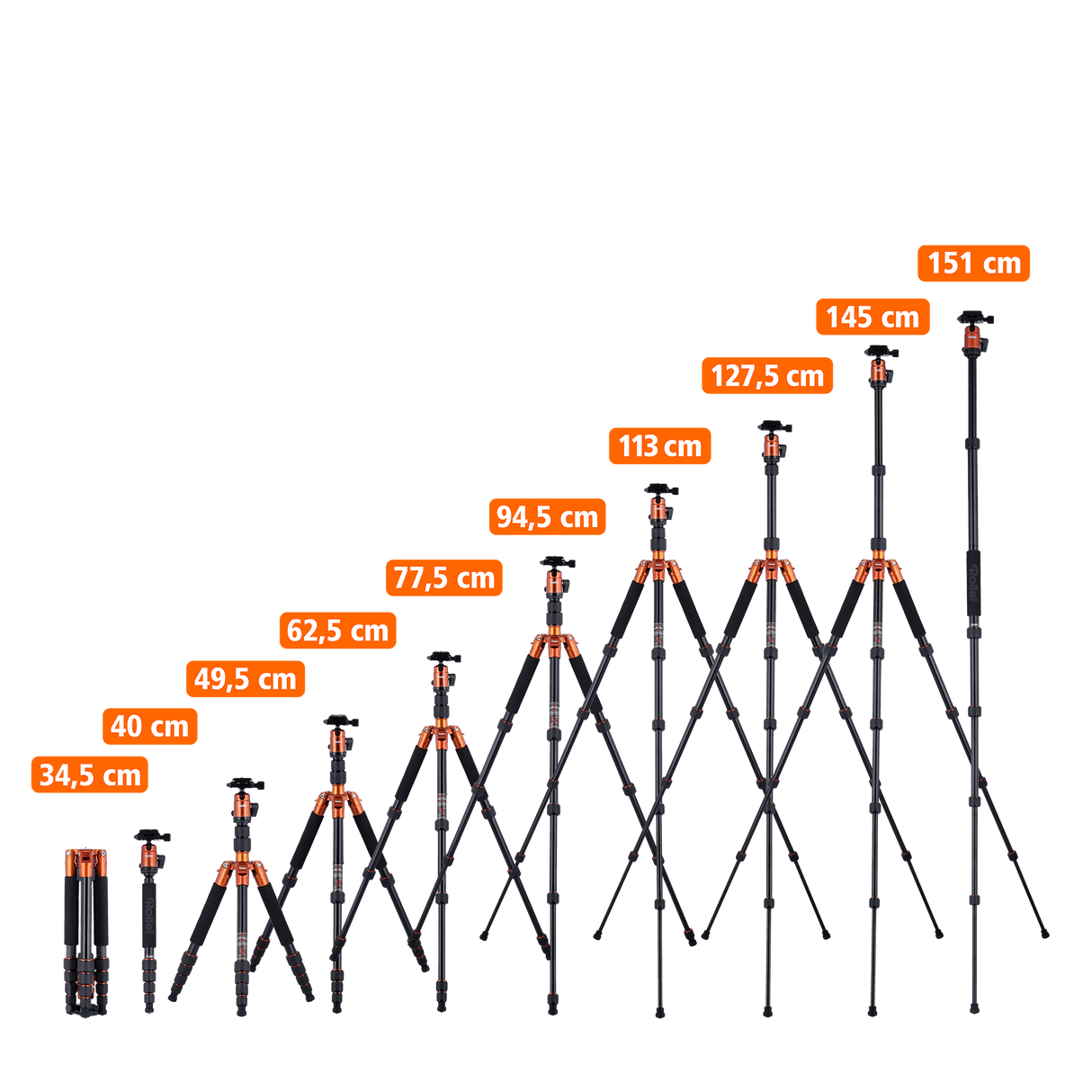Stativ | Aluminium | Compact Traveler No. 1
