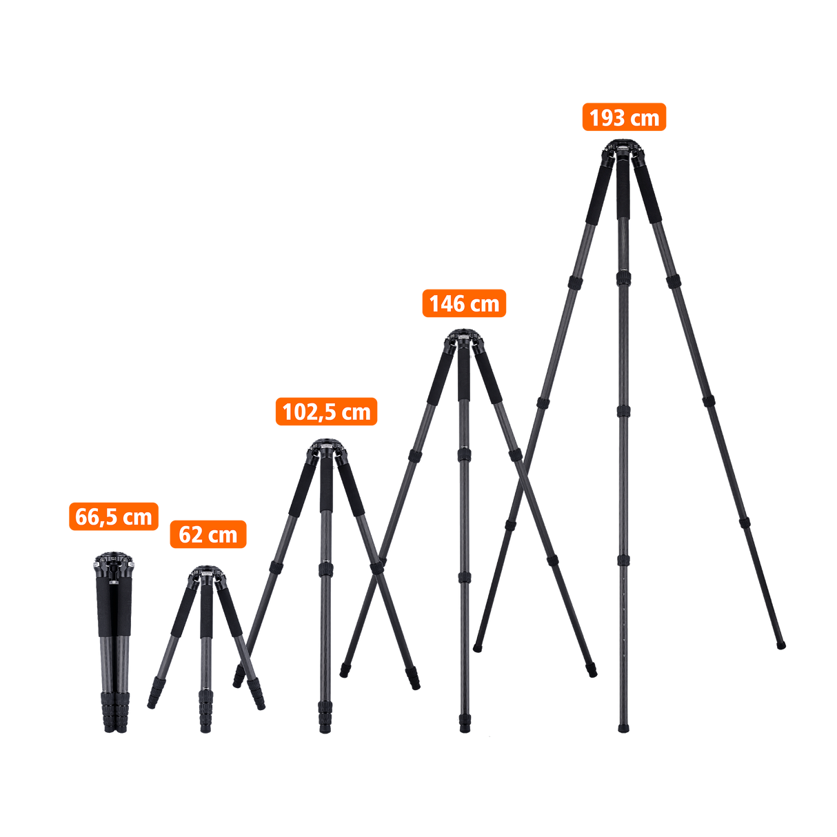 Rock Solid Alpha XL Mark III - Carbon Stativ