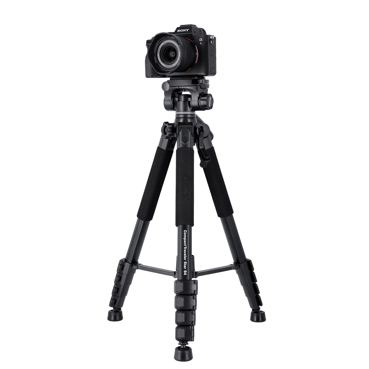 Stativ I Aluminium I Compact Traveler Star S4