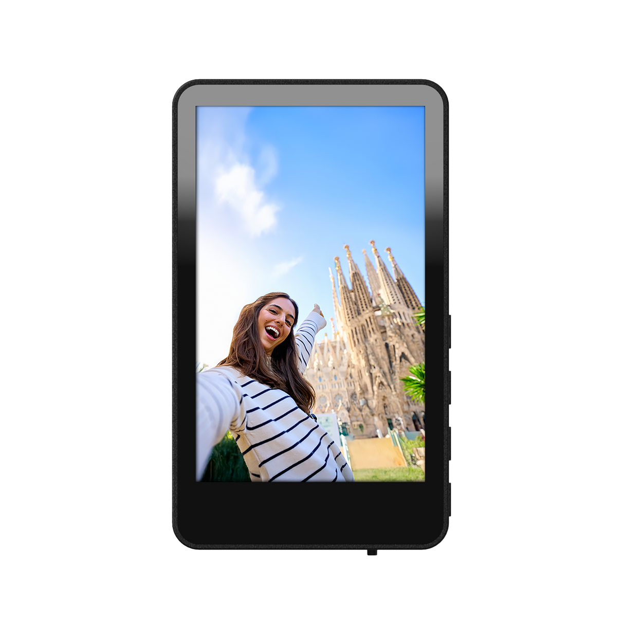 B-Ware Selfie Monitor | für Smartphones | Easy Creator Pink oder Weiß