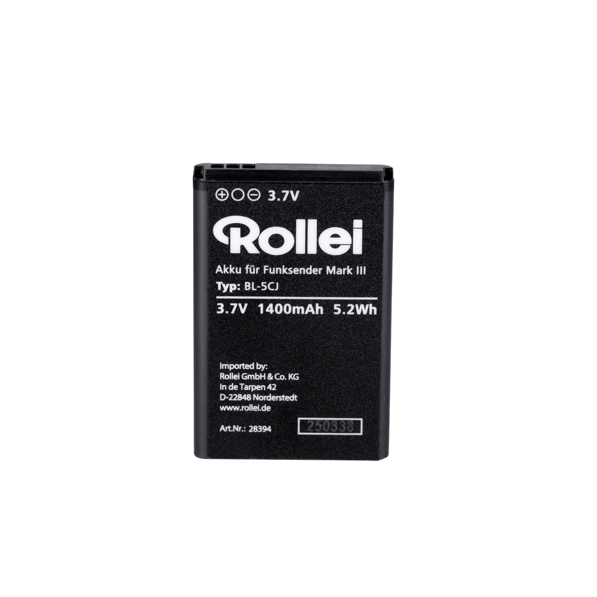 Akku für Funksender Mark III