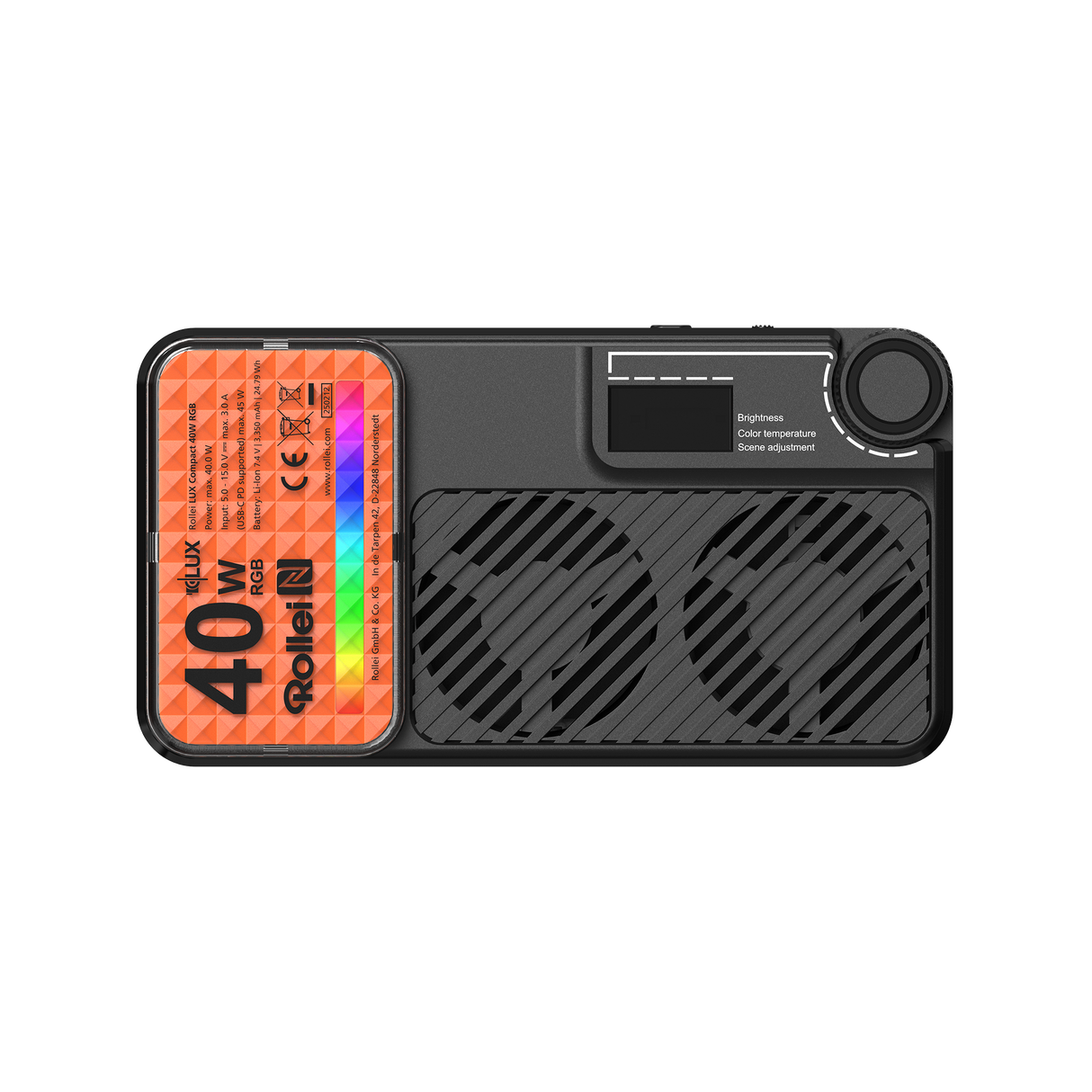 B-Ware LED-Dauerlicht | Compact 40W RGB | LUX-Serie