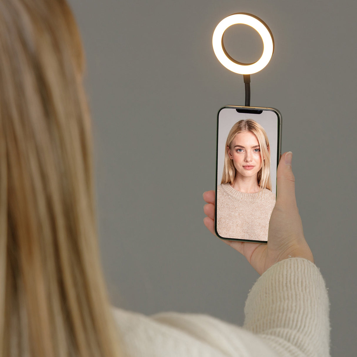 LUMIS Magnetisches LED-Ringlicht für Selfies