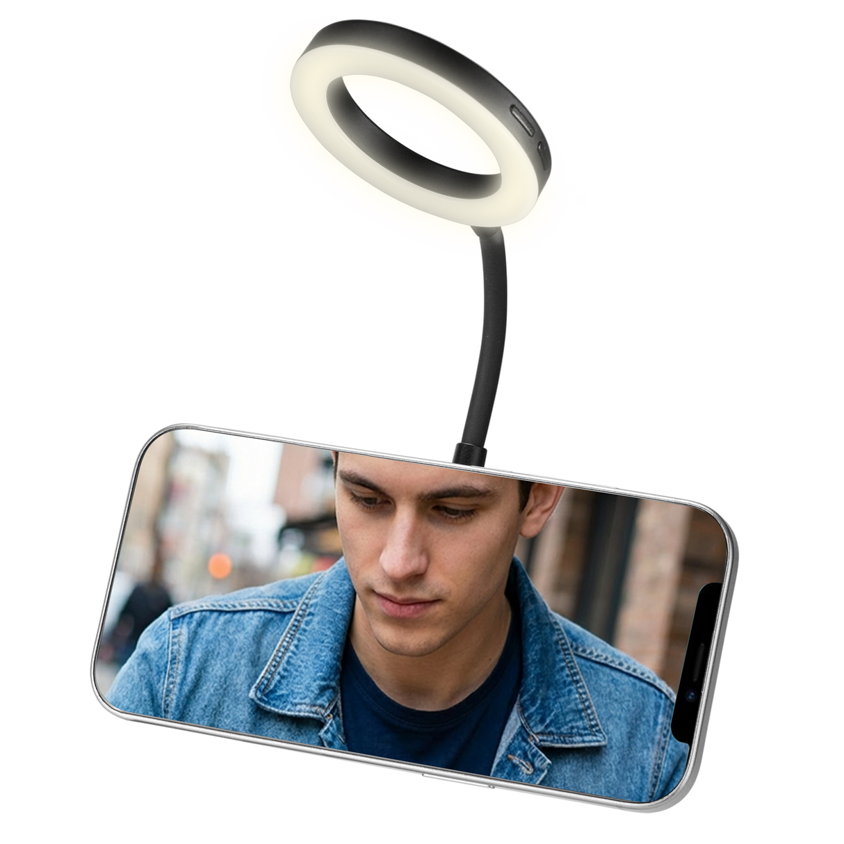 LUMIS Magnetisches LED-Ringlicht für Selfies