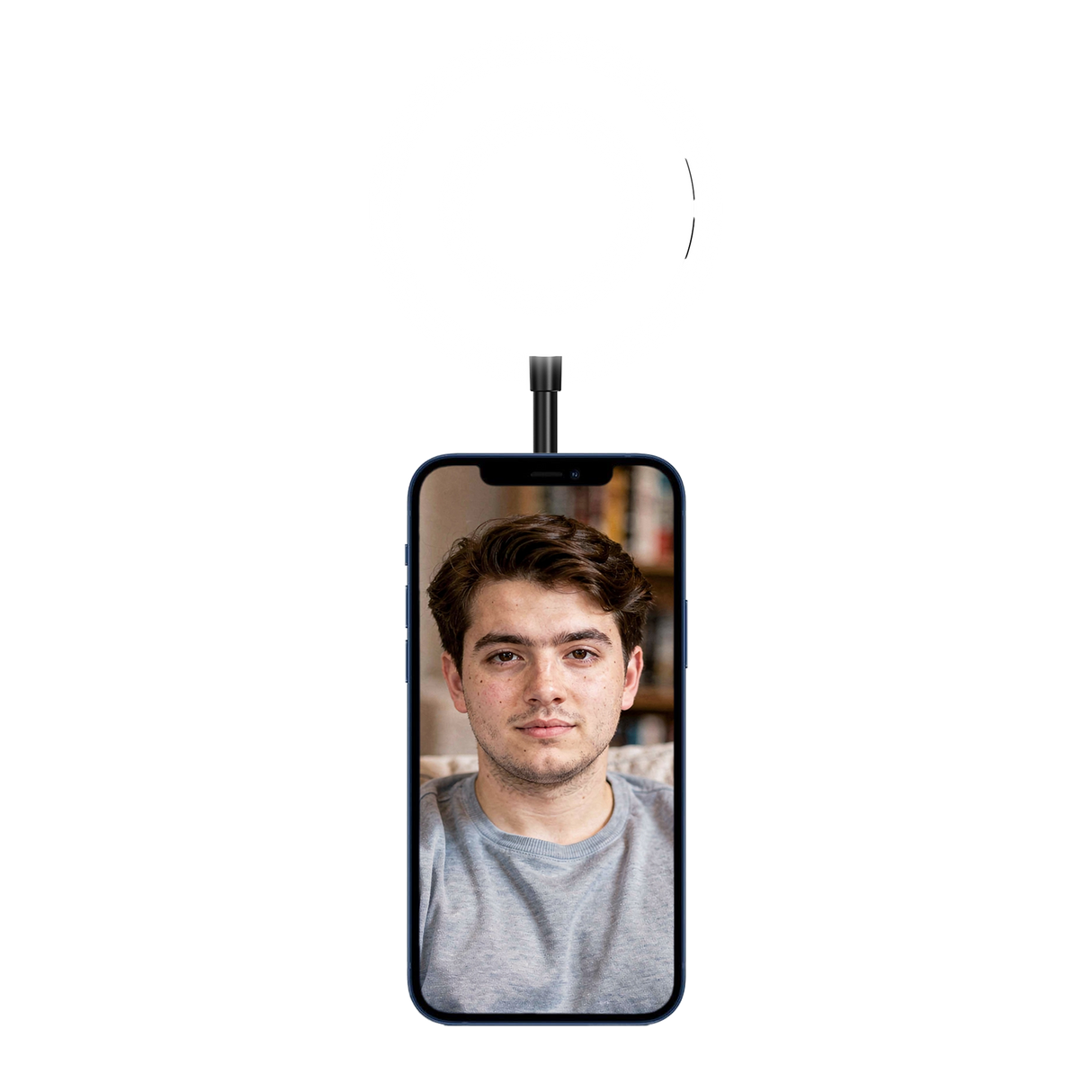 LUMIS Magnetisches LED-Ringlicht für Selfies