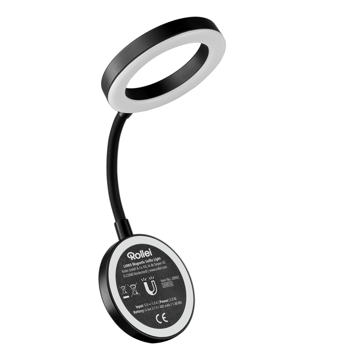 LUMIS Magnetisches LED-Ringlicht für Selfies