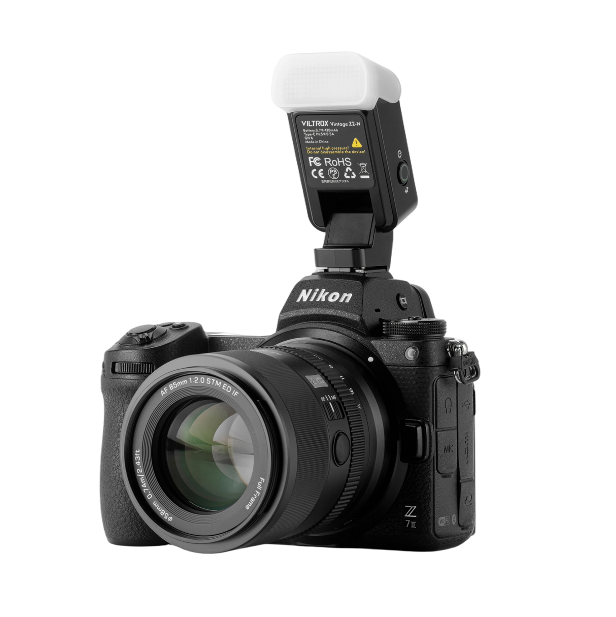 Viltrox Aufsteckblitz | versch. Kameramodelle | Vintage Z2