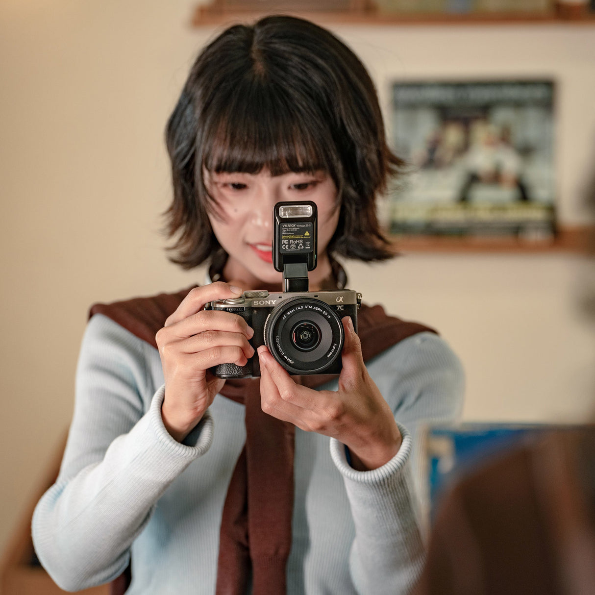 Viltrox Aufsteckblitz | versch. Kameramodelle | Vintage Z2