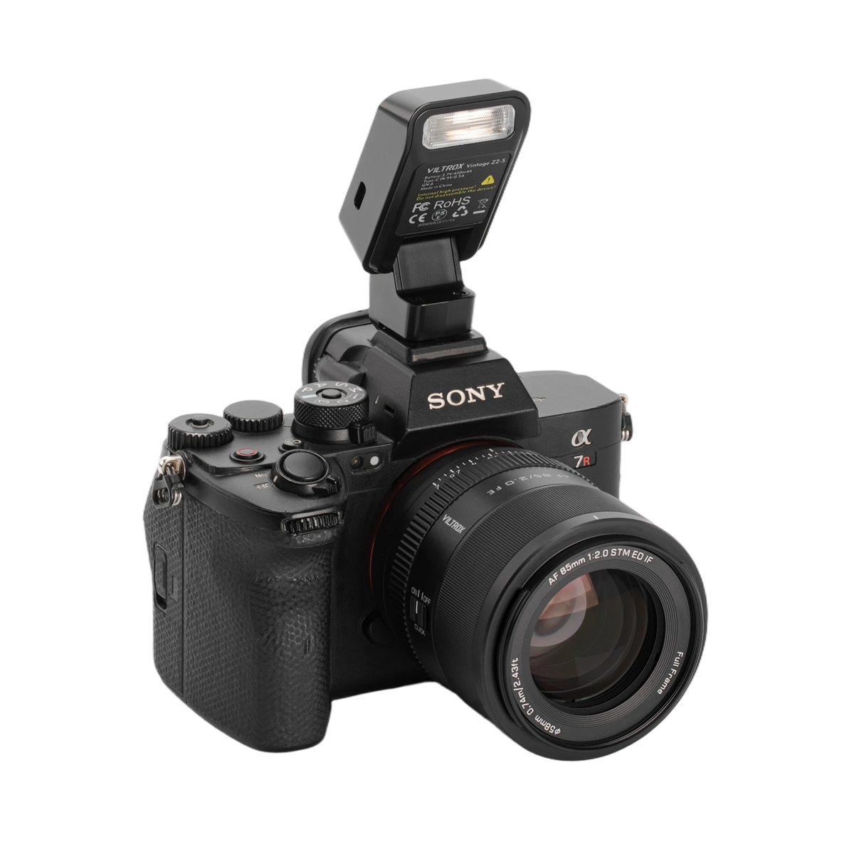 Viltrox Aufsteckblitz | versch. Kameramodelle | Vintage Z2