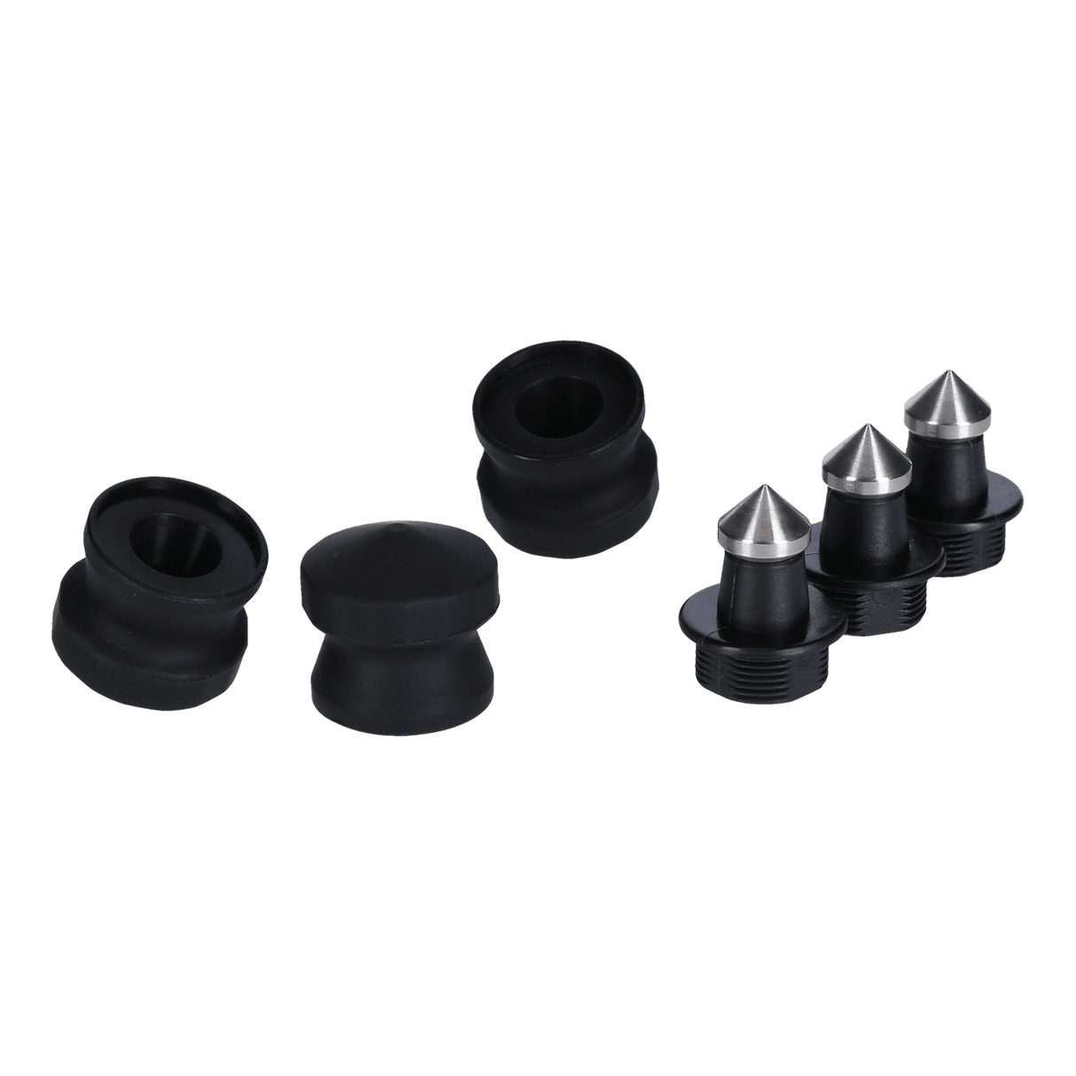 Rollei 3er Set Gummifueße + Spikes C6i Carbon