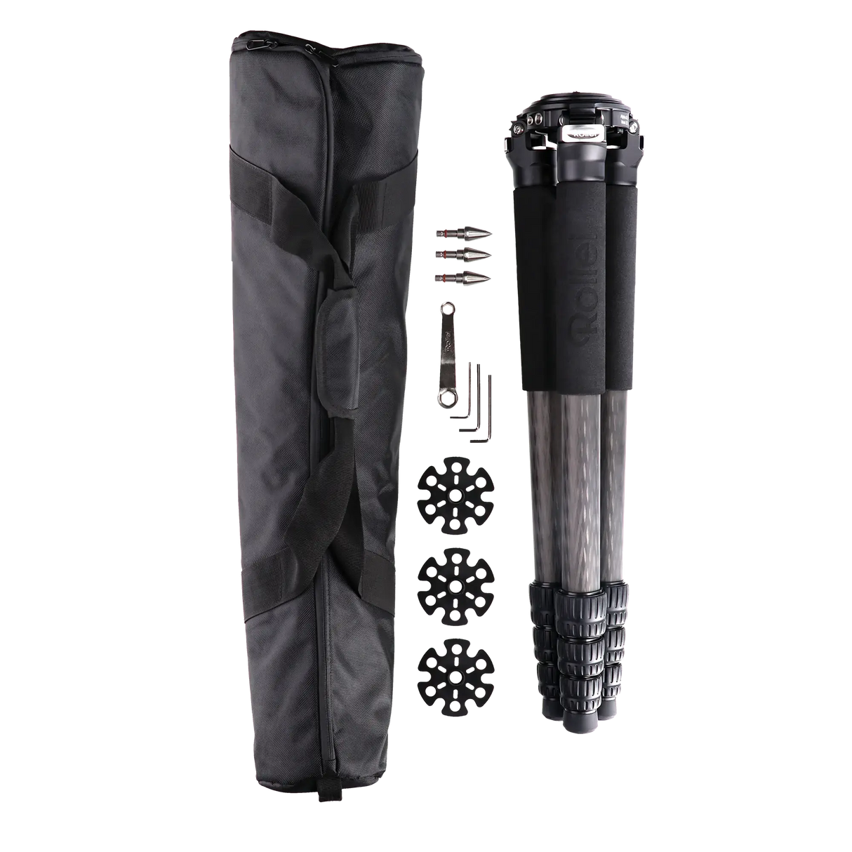 Rollei Stativ B-Ware: Rock Solid Alpha XL Mark III - Carbon Stativ