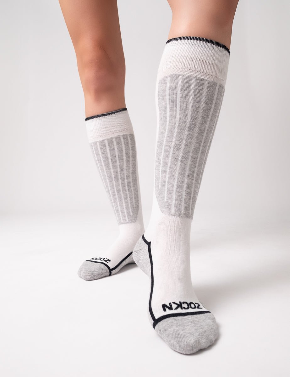 Ski Socken | 1 Paar | Bio-Baumwolle & Merinowolle | Unisex 🎁 X-MAS DEAL 🎁