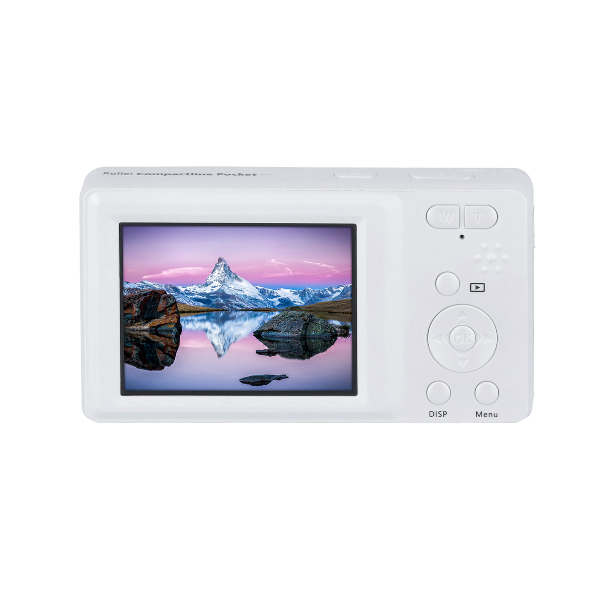 B-Ware Compactline Pocket Digitalkamera Weiß