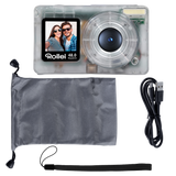 Compactline Pocket | Transparent Clear | 48 MP Digitalkamera mit 4K