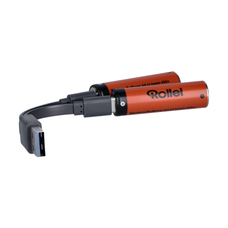 USB-C Li-Ion Akkus (wiederaufladbar) – 4er-Pack