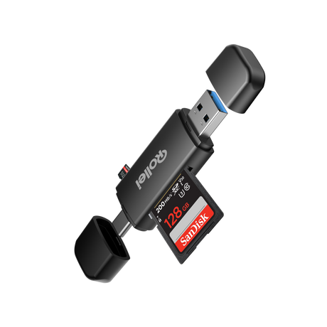 2-in-1 Kartenlesegerät | SD & microSD