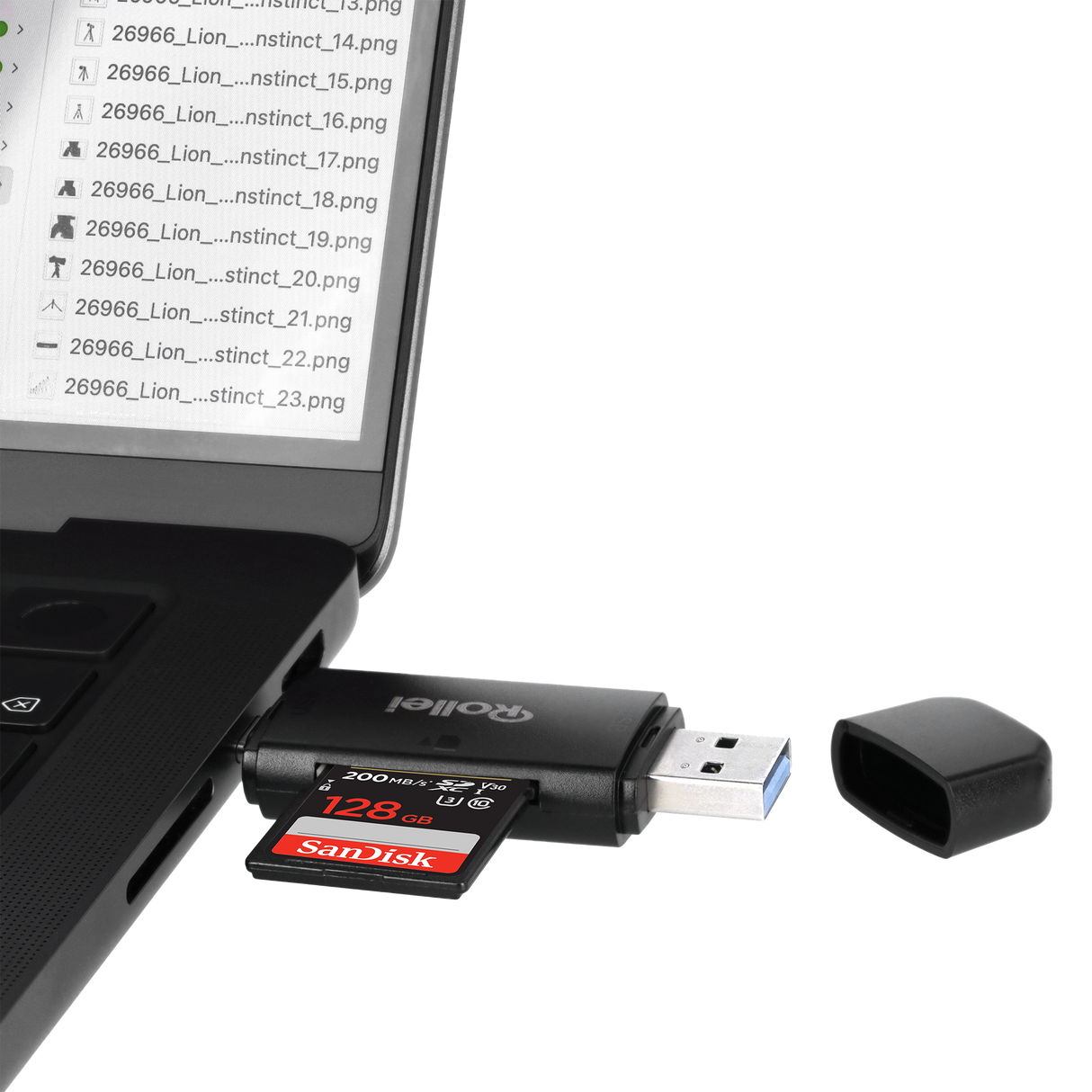 2 in 1 Kartenlesegerät | SD / microSD