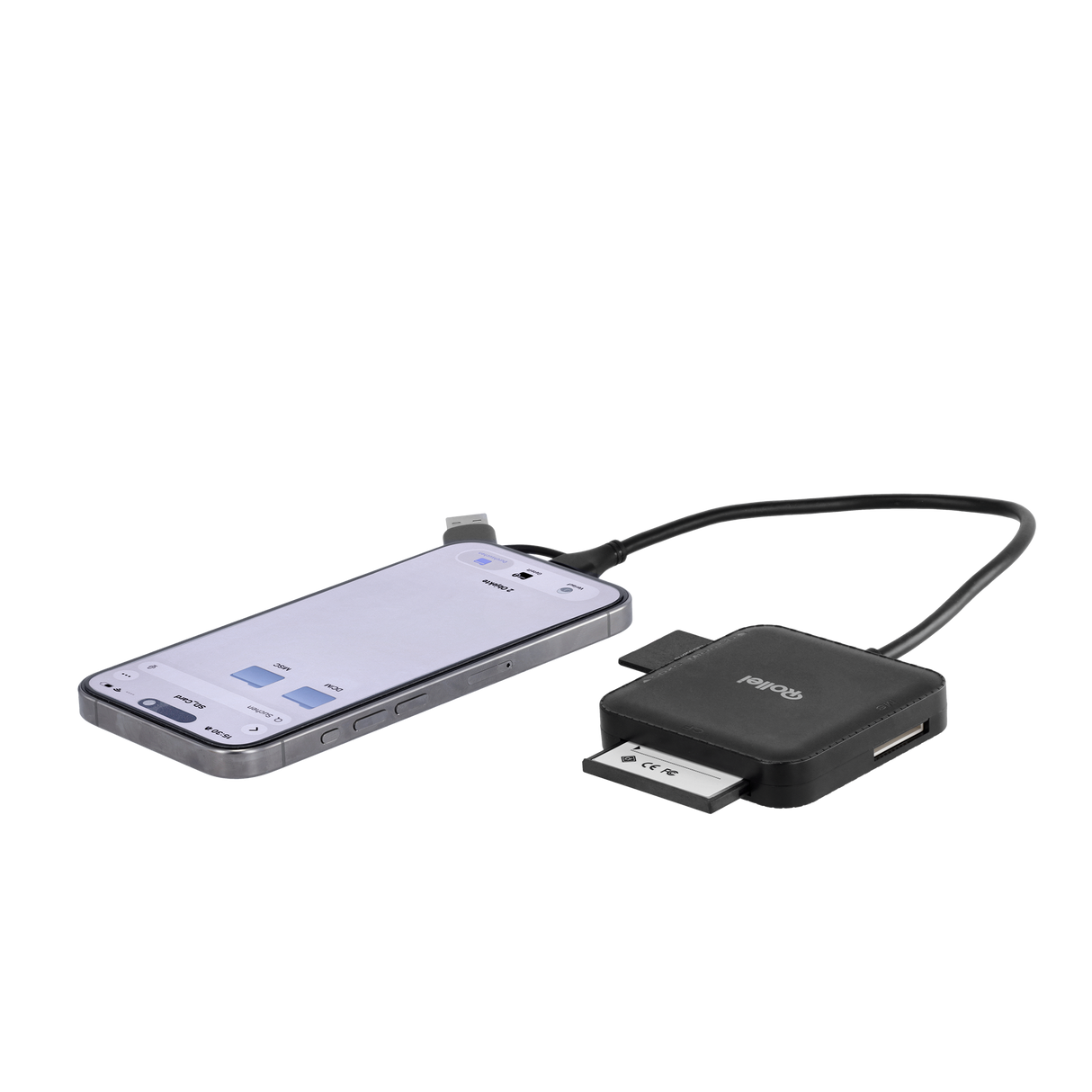 4-in-1 Kartenlesegerät | SD, CF, MS & microSD