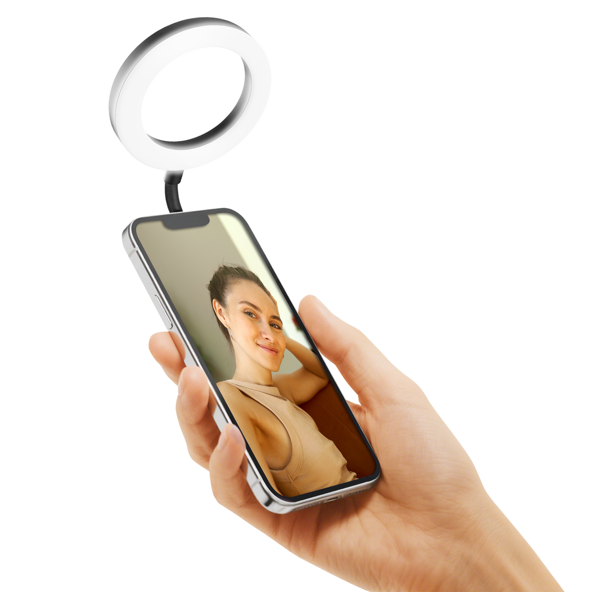 LUMIS Magnetisches LED-Ringlicht für Selfies
