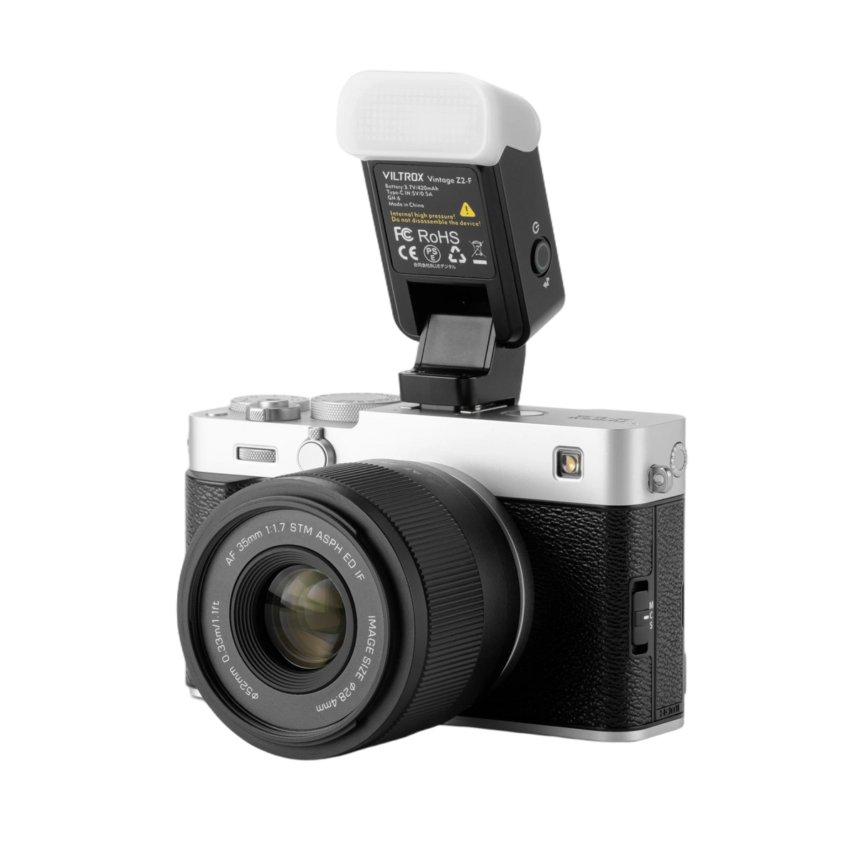Viltrox Aufsteckblitz | versch. Kameramodelle | Vintage Z2