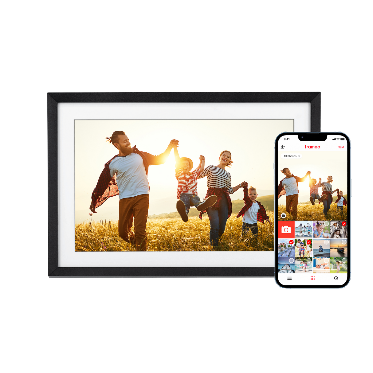 Smarter Bilderrahmen | 10,1" | Modell 107