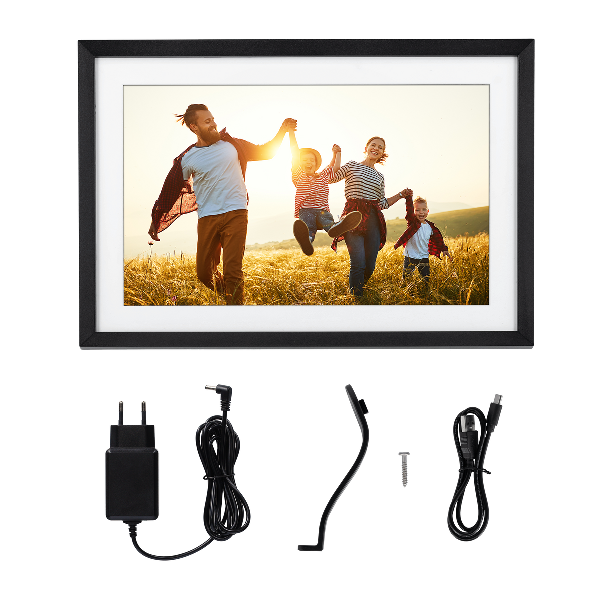 Smarter Bilderrahmen | 10,1" Diagonale | WiFi | Frameo App | Modell 107