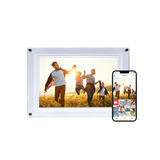 Smarter Bilderrahmen | 10,1" Diagonale | WiFi | Frameo App | Acryl | Modell 109