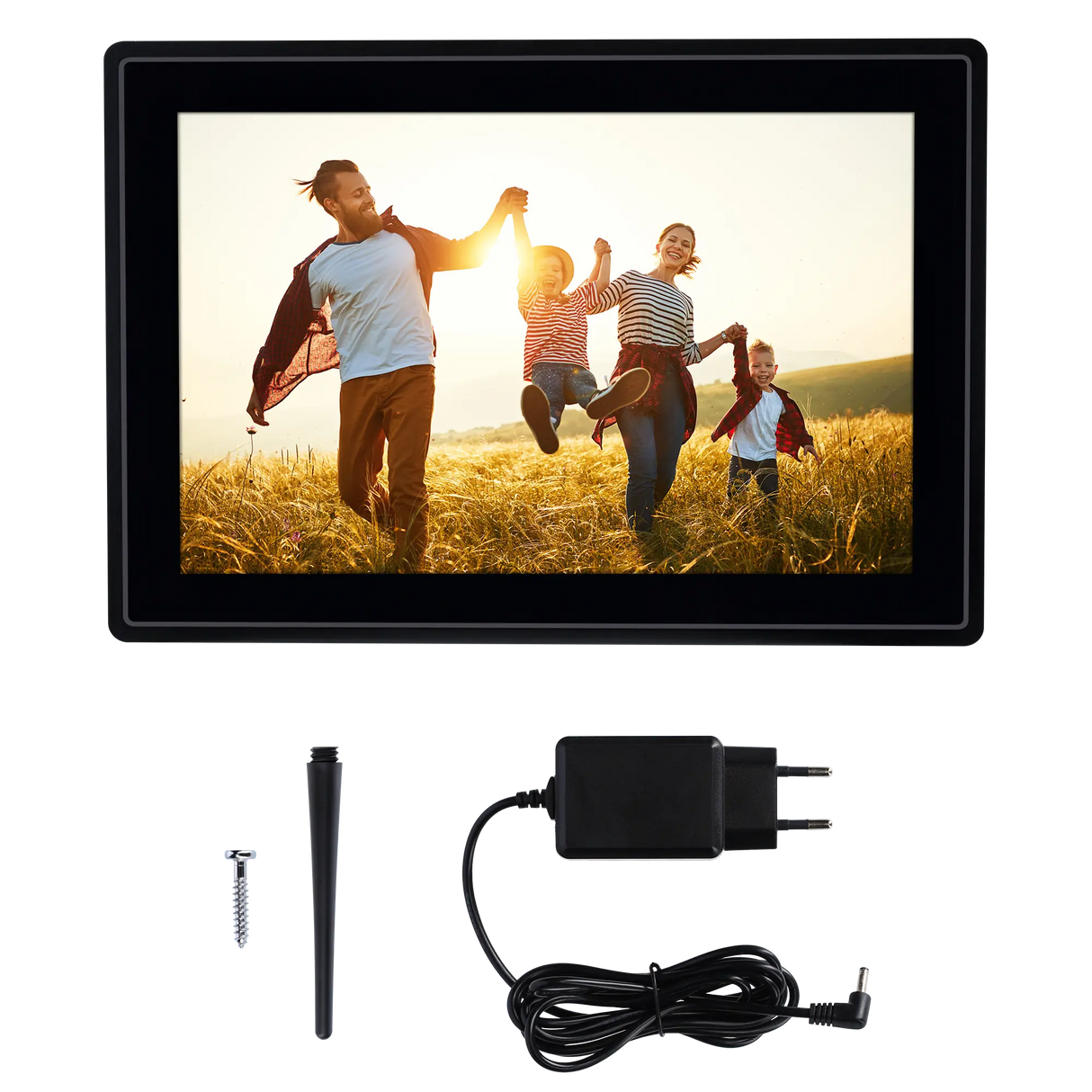 Rollei Bilderrahmen B-Ware: Smart Frame WiFi 100 - Digitaler Bilderrahmen - Schwarz